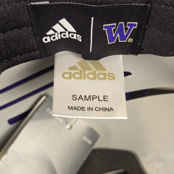 Washington Huskies Adidas Women's Hat, With Ponytail Hole - Picture 7 of 8